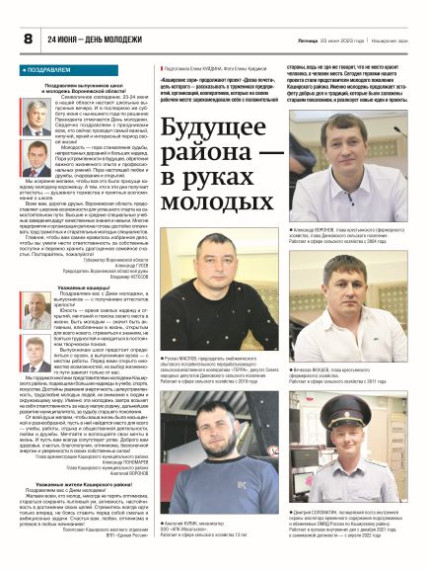 Будущее в руках молодых. Будущее в руках молодых.